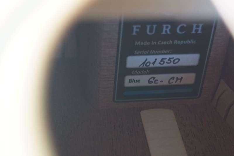 Furch Blue Series Auditorium Cutaway Gc-CM - Photo 17
