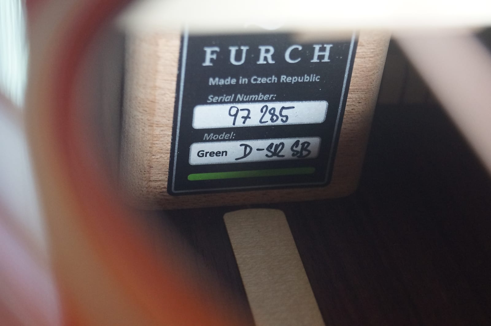 Furch Green Series Sunburst Dreadnaught D-SR SB Sitka Spruce / Indian Rosewood - Photo 21
