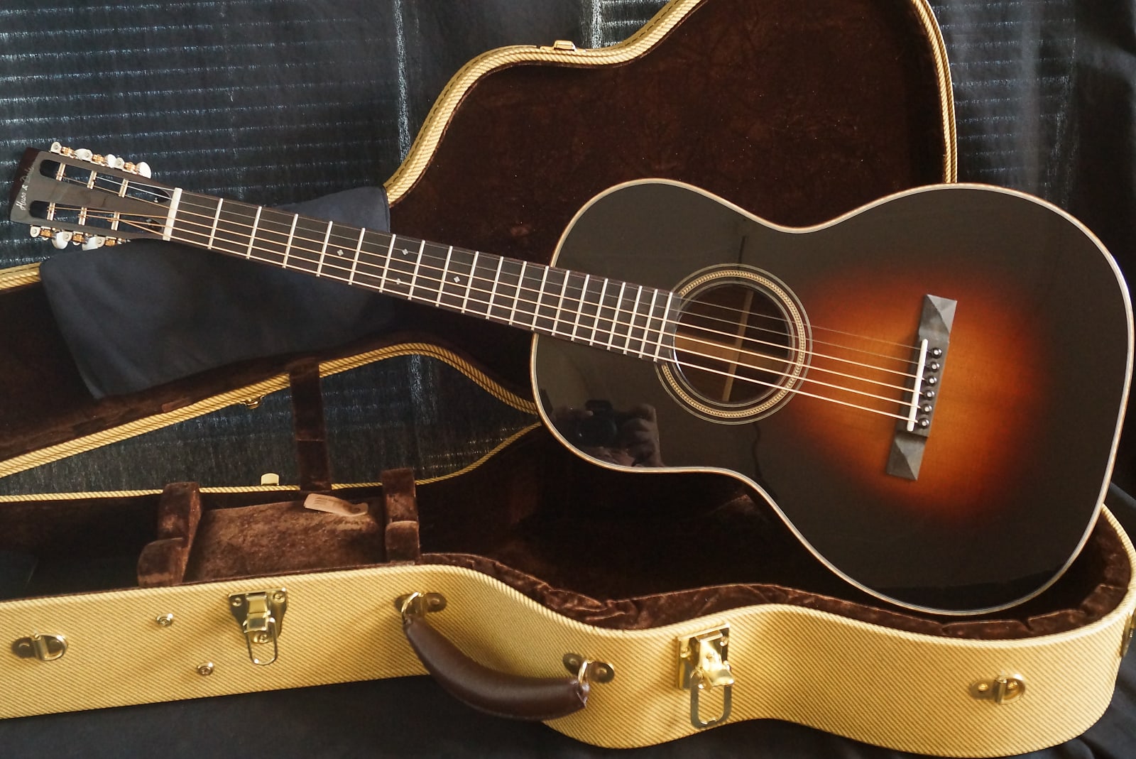 Huss & Dalton OO-SP Custom Parlor Style Guitar w/ Torrified Sitka / Indian Rosewood - Photo 25